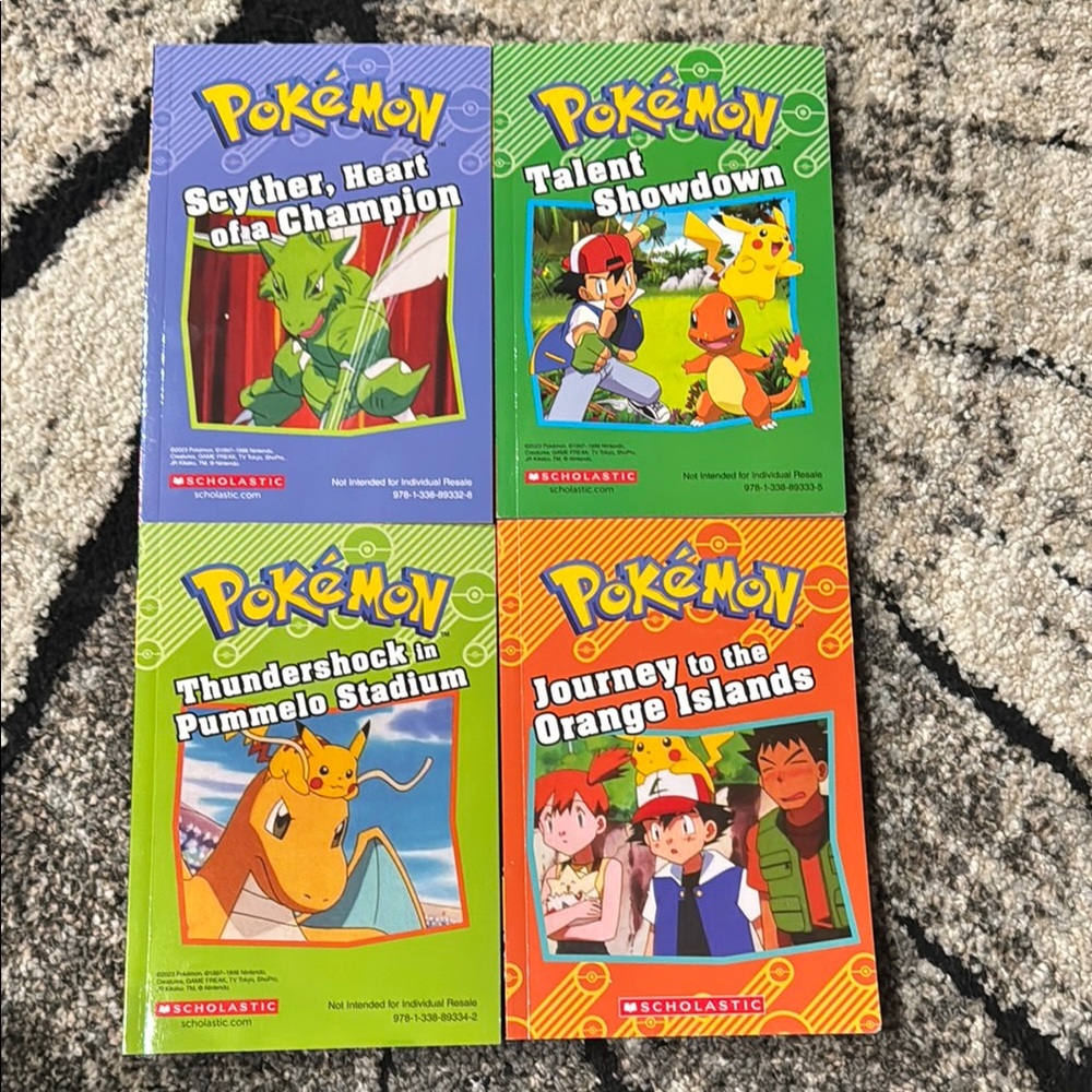Pokemon Adventure Book Set